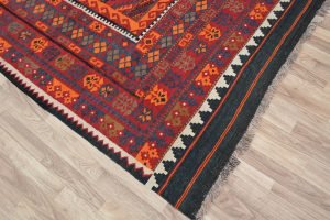 8'6x13'3 Tribal afghan area rug kilim/Kilim rug/Afghan Big Size Kilim Rug/Kilim rug/Moroccan rug/vintage classic rug/area rug/flat-woven rug