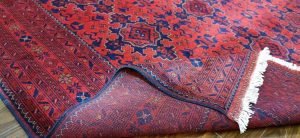 6'6x9'7 Afghan Khalmohamadi persian rug, bohemian rug, aztec rug, floor rug, fringe rug, dusty rose rug, chindi rug, carpet bag purse