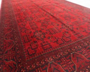 Afghan Tribal Rug 7 x 9'6 Ft Oriental Handmade Khal Mohammadi Turkoman Carpet, Persian Rug, Turkish Rug, Turkmen Rug, Baluch Rug, Morrocan