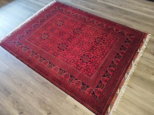 Red Beige Afghan Rug For the living room, 5x7 size, oriental rug, turkish kilim rug, sewing, knit gift, baluch rug, aztec rug, war rug