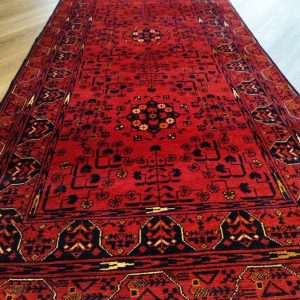 Afghan handmade runner rug, excellent quality of natural wool. persian designed, long lasting, durable and hand-knotted