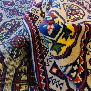 4X4 ft handmade afghan rug, persian rug, turkmen rug, bukhara rug, wool rug ,antique rug ,area rug, oriental rug,turkish rug,turkomen rug