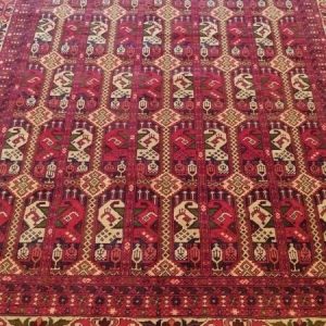 5X7 ft handmade afghan rug, persian rug, turkmen rug, bukhara rug, wool rug ,antique rug ,area rug, oriental rug,turkish rug,turkoman rug