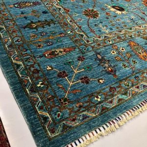 Mamluk rug-  persian hand knotted wool rug - first home gift, natural, Ethnic Rug, decor, funky rug, boyfriend, tiger rugs mandir for home