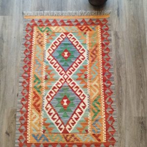 2'9X4 Kilim rug Afghan Wool Kilim, bathroom rug, faded rug, nursery decor, punch needle rug, girlfriend, blankets, xmas, rag rug, sumak rug