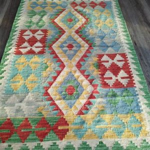 3x5 Kilim rug Afghan Wool Kilim, anniversary, Gift For Mom, bedroom rug, Christmas Gift, Valentine's gift, fluffy office rug, Sustainable