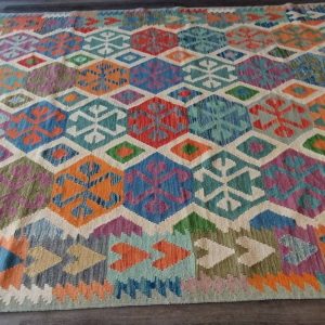 7x10 afghan kilim, rag rug, kids rug, braided rugs, rug pad, small rug, modern furniture, boho rug, washable, neutral oriental rug, nomadic