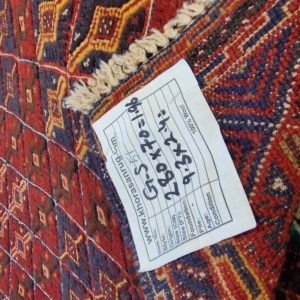 2.4x9 Runner antique distressed persian rug, , hallway runner rug, farmhouse | Natural Dyes and Wool | Bedroom Rug | Barjasta sumac runner