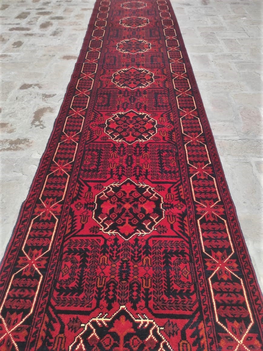 Runner afghan rug, office area rug, housewarming gift, bathroom rug, runner rug, red runner, nursery decor, hallway runner rug,turkey rug