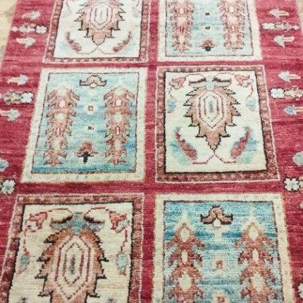 Runner Rug Chobi Afghan Runner Rug Wool Rug Handmade Rug Woven Rug Carpet Rug Area Rug Floor Rug Home Decor Rug Runner Geometric Runner Rug