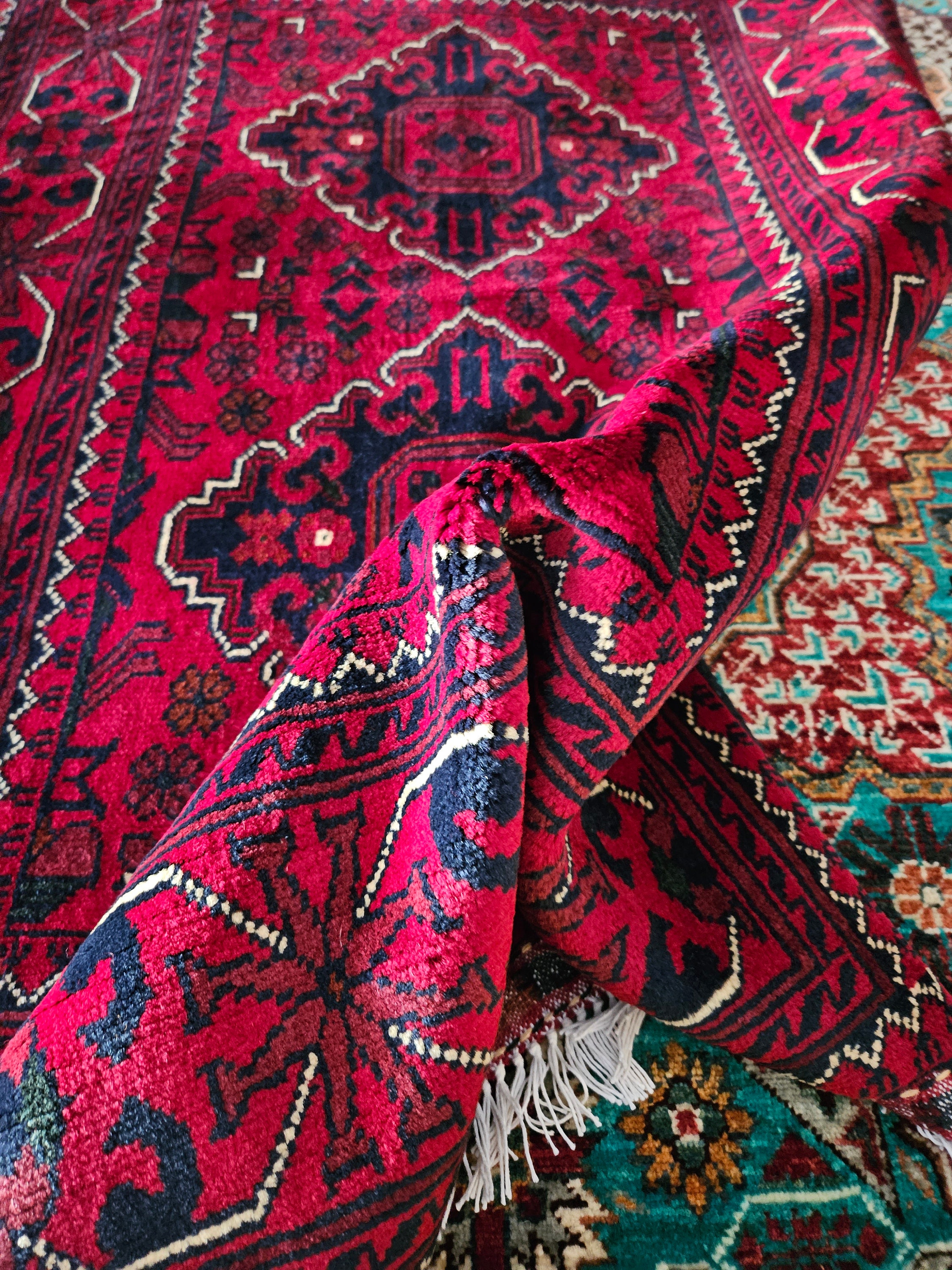 Small Afghan rug, office rug, kitchen rug, nomadic rug, jute rug, colorful rug, floor rugs, area rugs, home decor modern, bedroom rug, decor