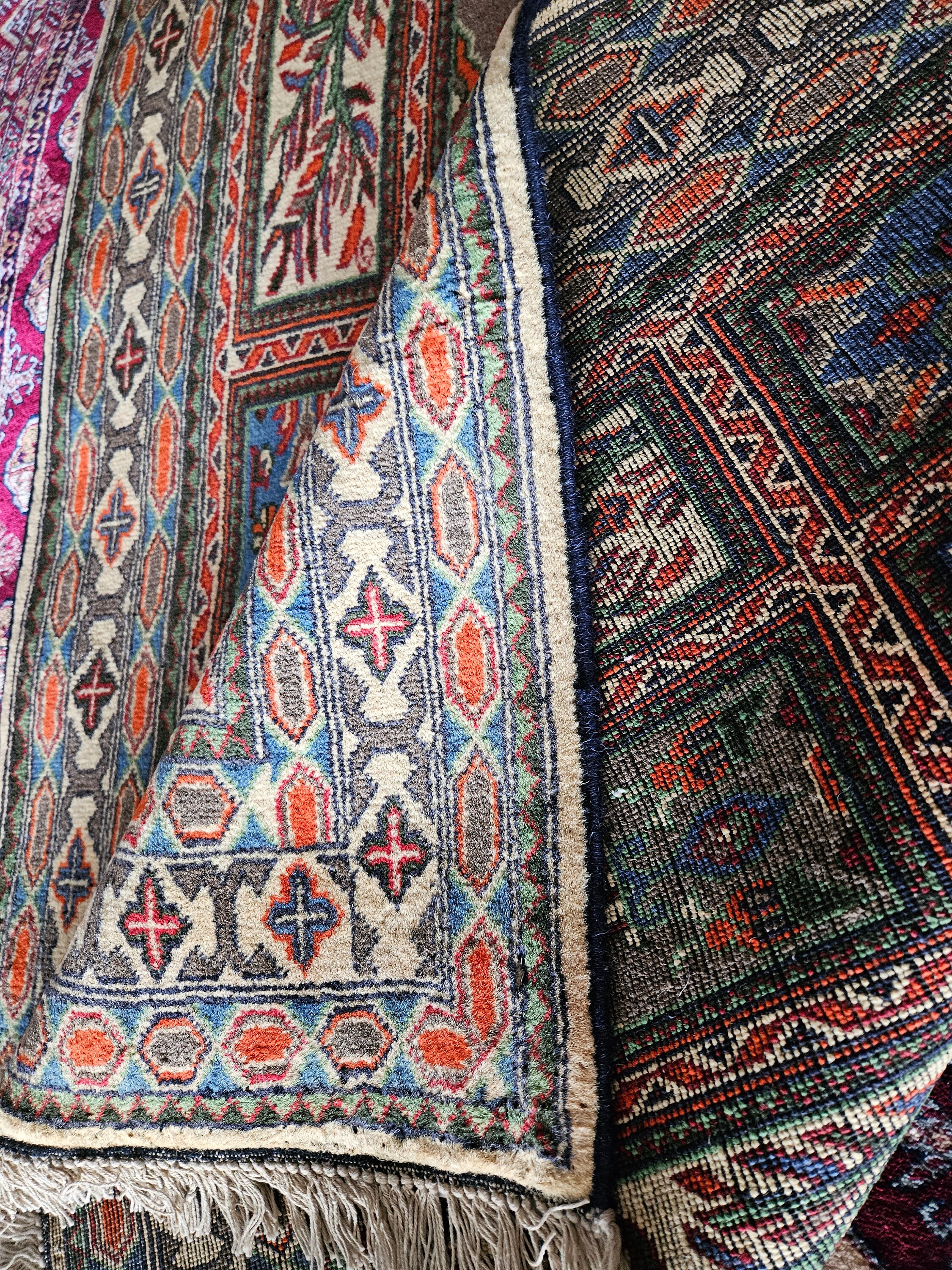 3.4 x 5 ft handmade afghan rug, rugs for living room, farmhouse decor, hall runners, bed plans, kawaii rug, peacock rug, gothic home decor