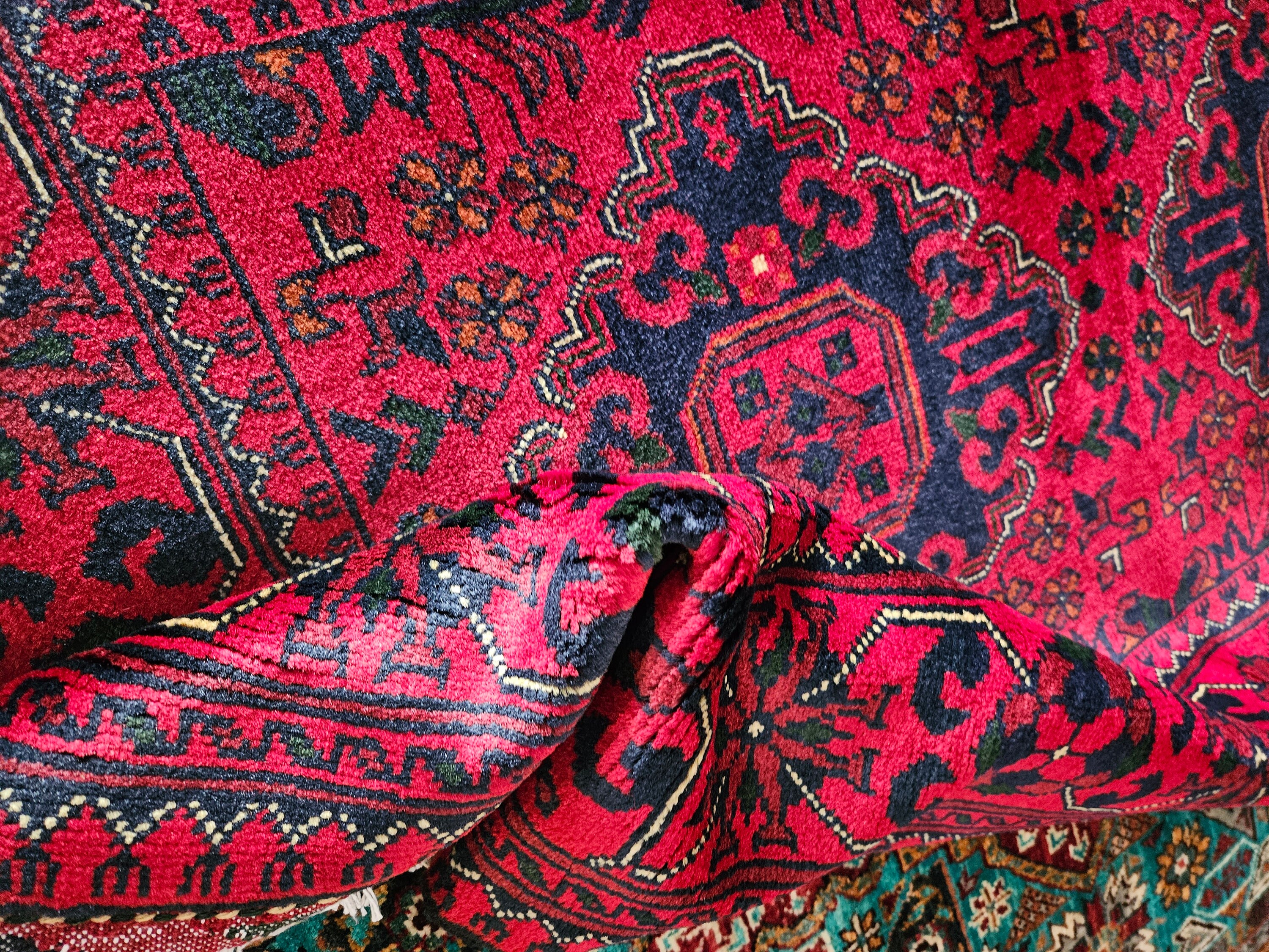 3x4 Small Handmade Afghan Rug, exclusive rug, first home gift, deco - handmade, hall runners, wedding decor, Sustainable decor, yoga rug