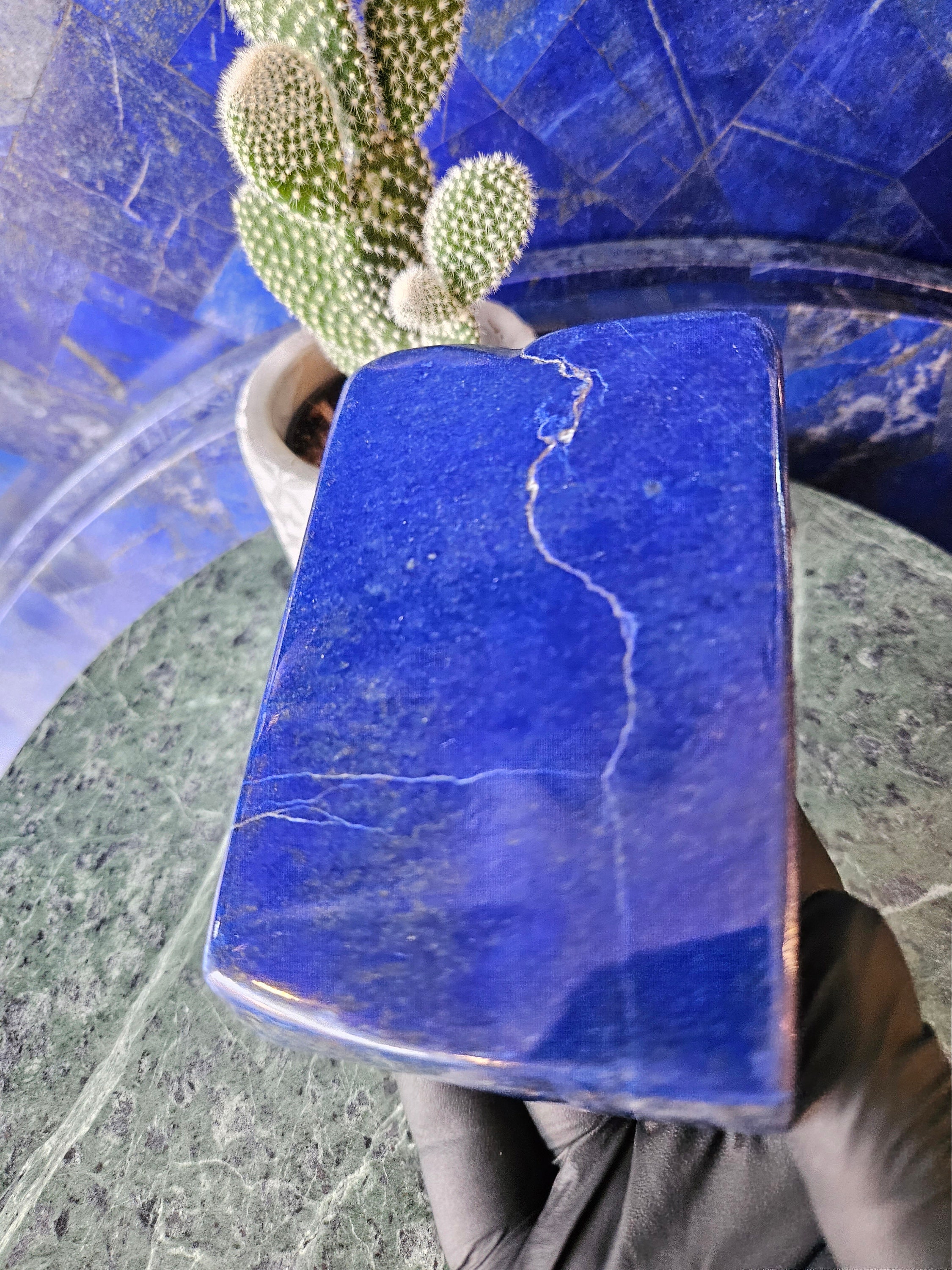 Free Form A++ Lapis Lazuli, Decor, Strength, Metaphysical stone, chunky stone, Crystal Decor, home decor, Confidence, Self Expression