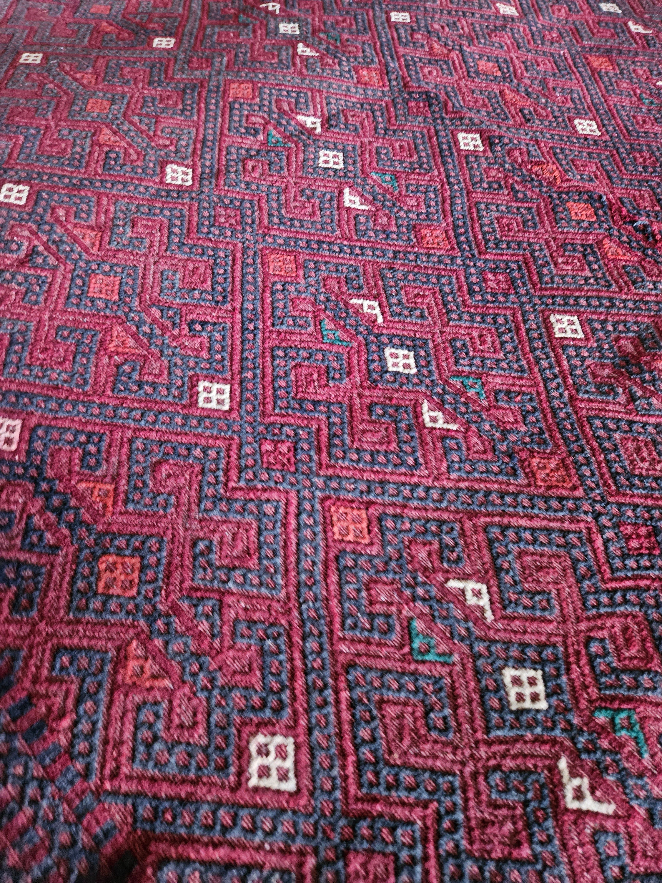 Brand new well-made Sumac Red Afghan hand-woven kilim rug, Area interior rug, Floor Red, Living room size rug, Traditional Wool Red Rug
