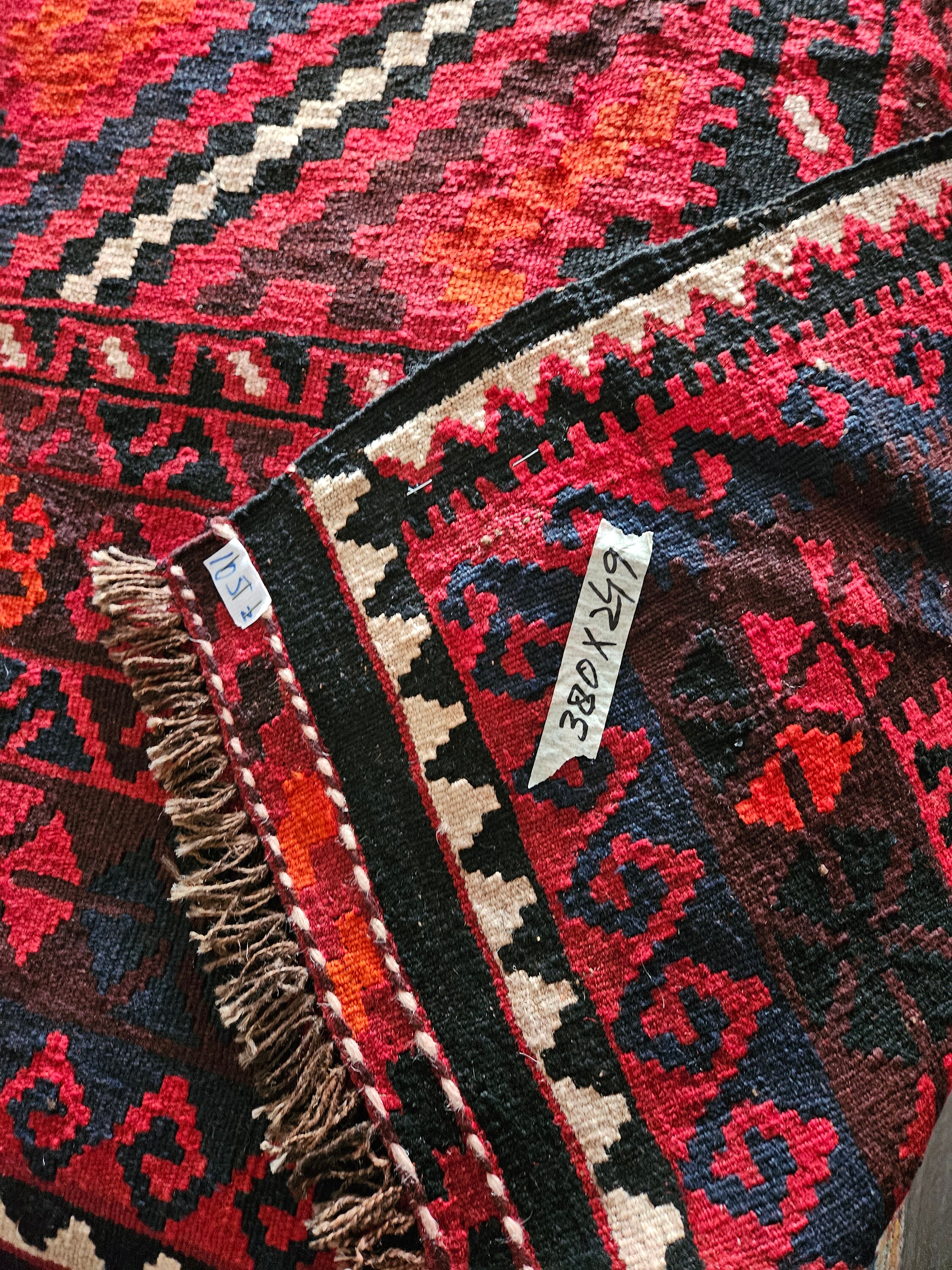 Gift for her, Kilim rug, oriental rug, vintage red Kilim rug, gift for him, Persian rug, mid century rug, Afghan Kilim rug, handwoven rug