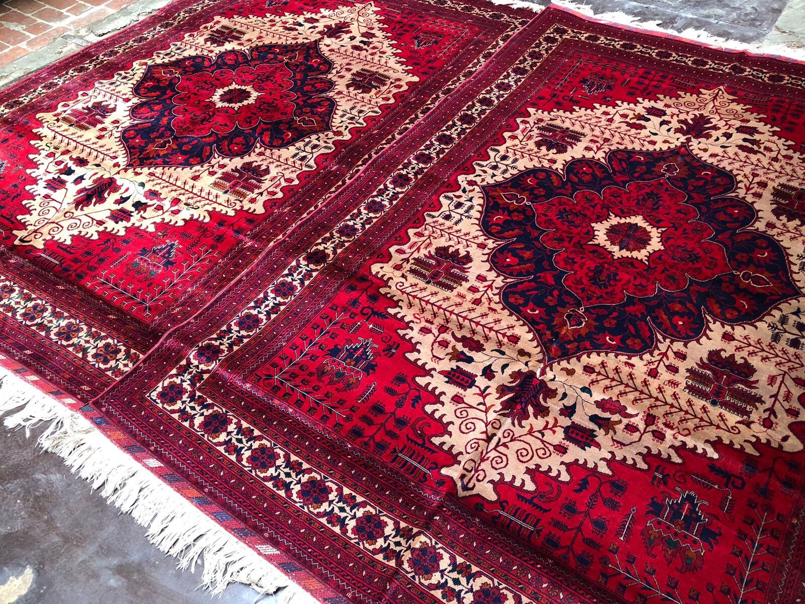 7x10 Feet Double Knotted High Quality Aghan Beljik Rug, Made with 100% Beljik Wool