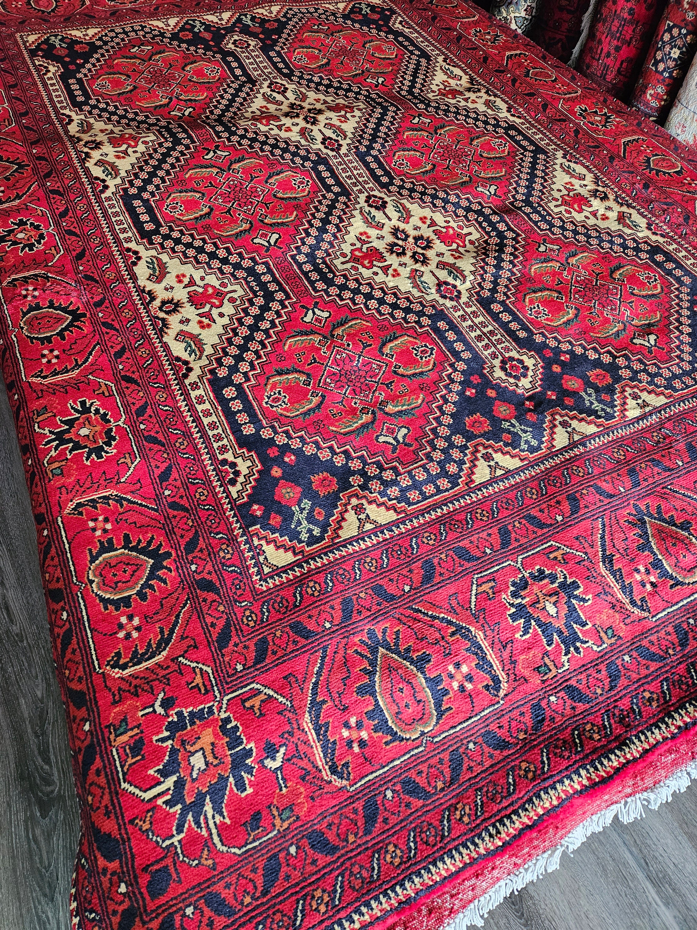 10x7 afghan Kargahi carpet rug persian rugs oriental rugs handmade baluch rug persian rug moroccan rug weaving rucarpet afghan